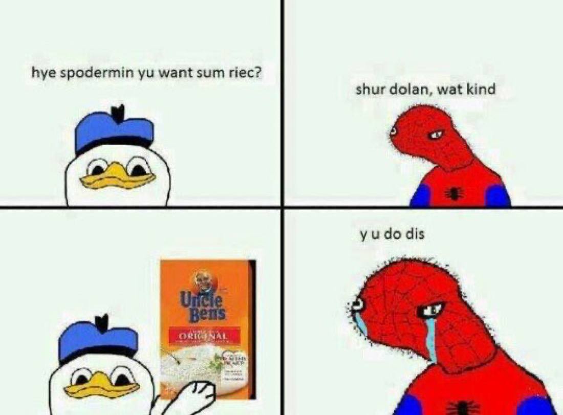 spooderman meme